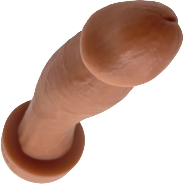 WEE Daddy Duncan 5.5" Platinum Silicone Realistic Dildo By Dee's Big Daddies - Caramel