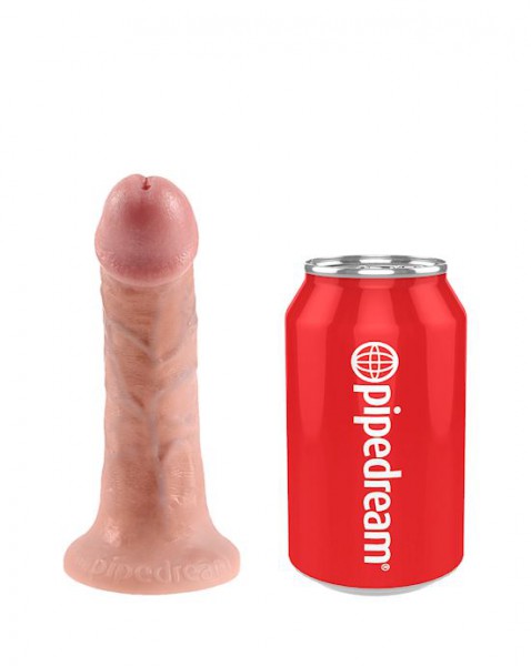 King Cock Strap-on Harness with 6 Inch Cock-Flesh