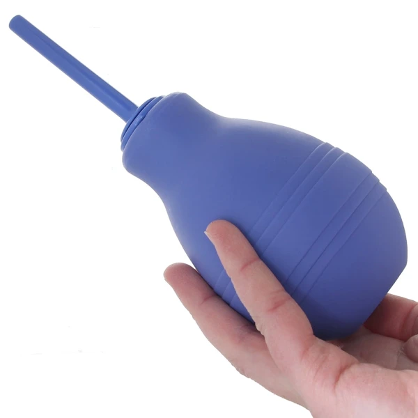 Cheeky One Way Flow Douche Anal Cleansing Tool By CalExotics - Purple