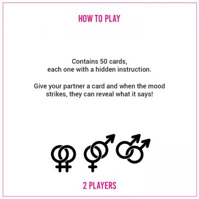 Fetish I O U Card Game