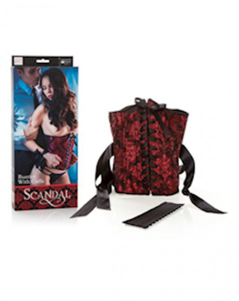 Scandal Bustier with Cuffs