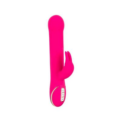 Tres Chic Rabbit Vibrator Pink 9 Inch