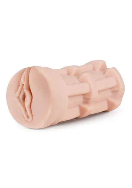 M for Men - Soft and Wet - Pussy with Pleasure Ridges and Orbs - Self Lubricating Stroker Cup