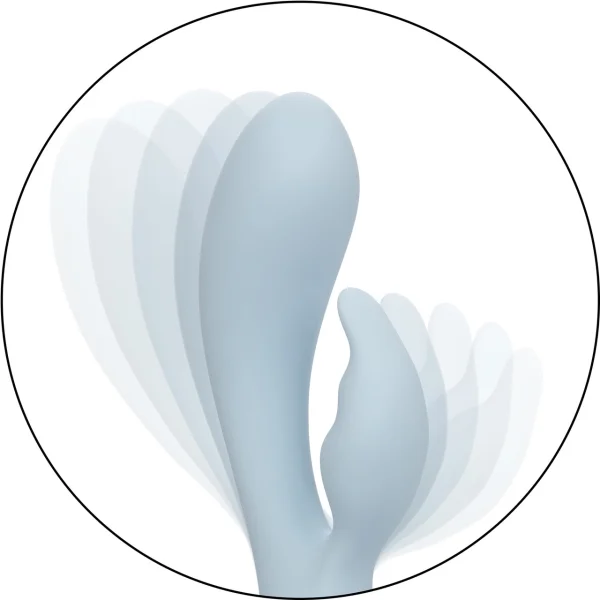 Contour Kali Silicone Waterproof Rechargeable Rabbit Style Vibrator By CalExotics