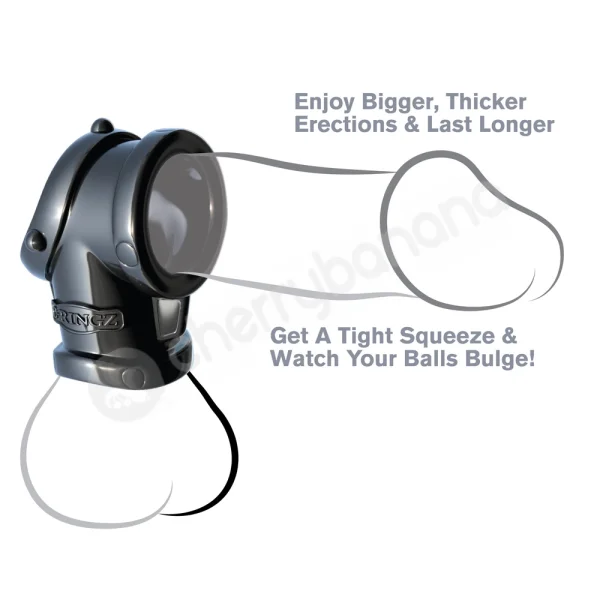 Fantasy C-Ringz - Cock Pipe with Ball-Stretcher