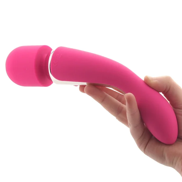 Embrace Body Wand Rechargeable Silicone Wand Style Vibrator - Pink