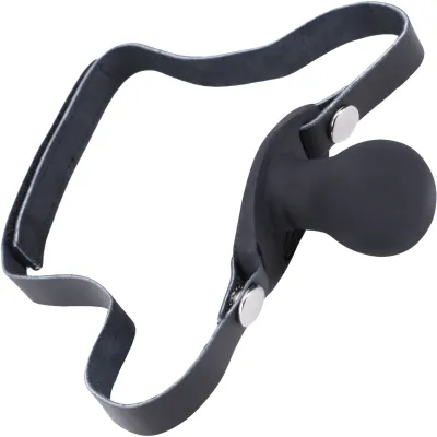 Silicone Beginner Ball Gag By Tantus Onyx