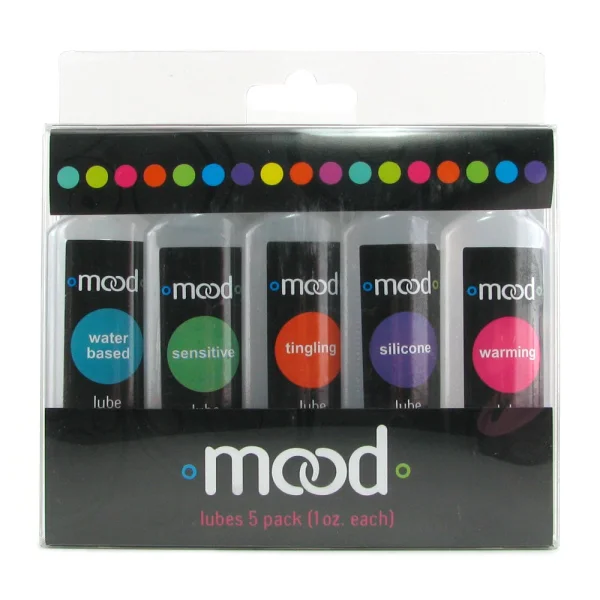 Doc Johnson Mood Lube 5 Pack (1oz each) - (PACK OF 2)