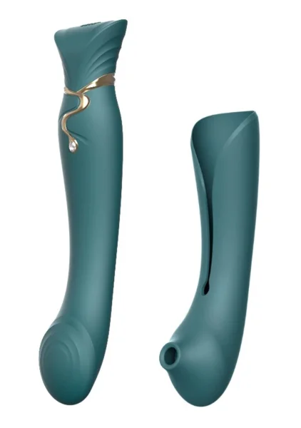 Queen Set G-spot PulseWave Vibrator with Suction Sleeve