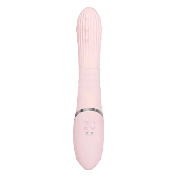 Adam & Eve Eve's Thrusting Rabbit with Orgasmic Beads Vibrator
