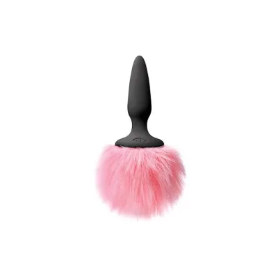 Bunny Tails Mini Pink Fur 5 3 Inch
