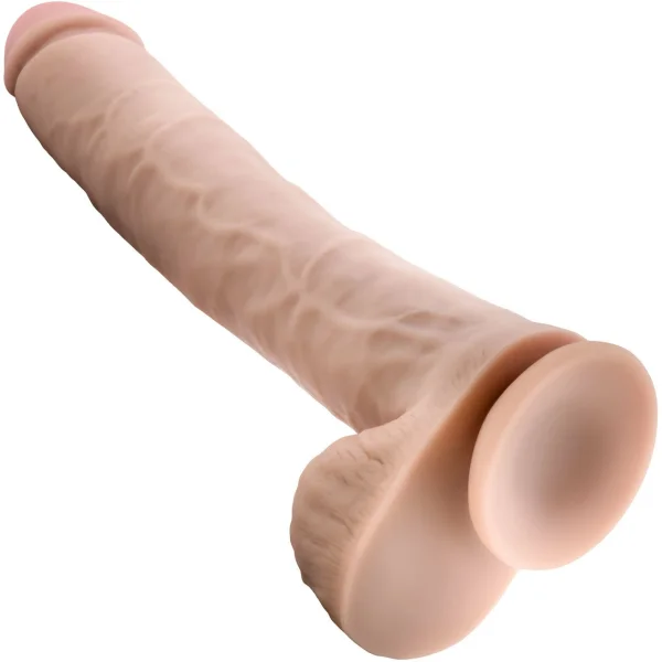 Au Naturel Daddy 14 Inch Sensa Feel Dual Density Dildo By Blush - Vanilla