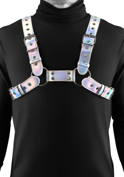 Cosmo Rogue Chest Harness Large / X-Large - Rainbow