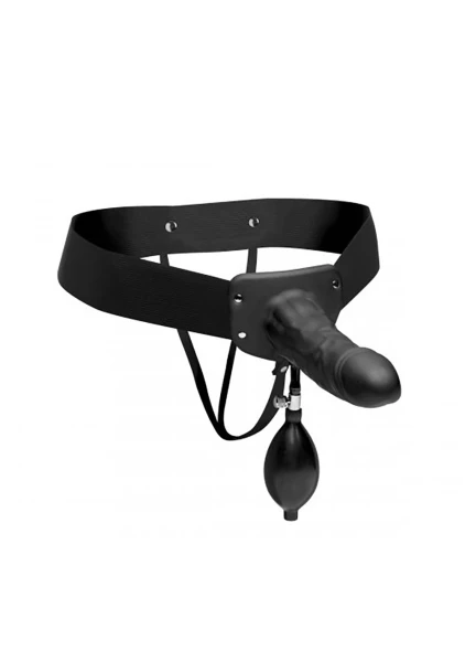Master Series Pumper Inflatable Hollow Strap-On — image 6 of 10