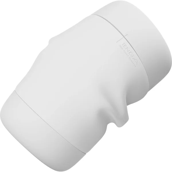 Tenga Puffy Reusable Penis Masturbation Cup - Sugar White