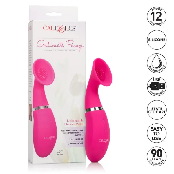 Intimate Pump Rechargeable Silicone Climaxer Pump by CalExotics