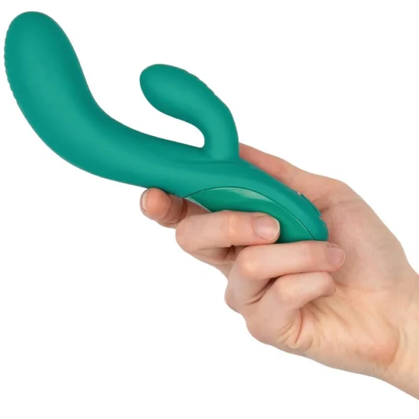 Bondara Aqua Rose Gold 10 Function Rechargeable Rabbit Vibrator
