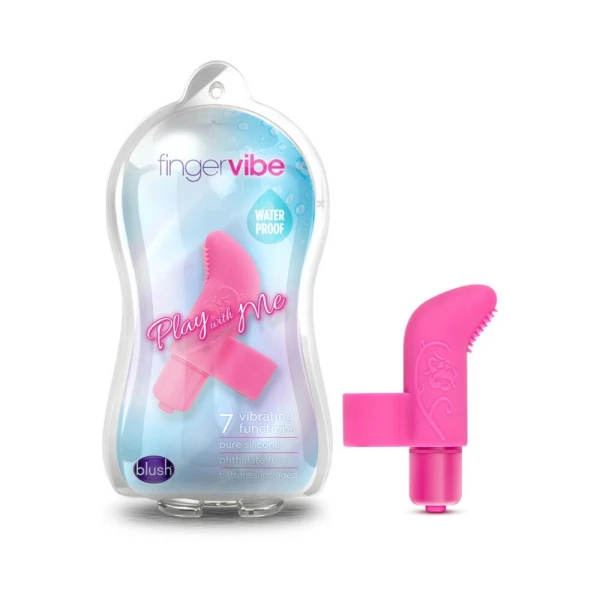 Blush Silicone Finger Vibe
