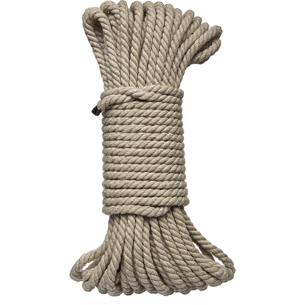 Kink Bind & Tie Hemp Bondage Rope - 50 ft