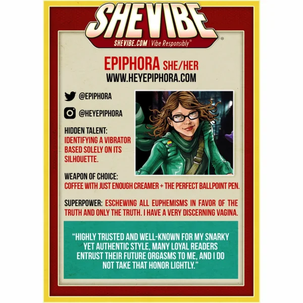 SheVibe Sex Educator Trading Card Set - Series 1