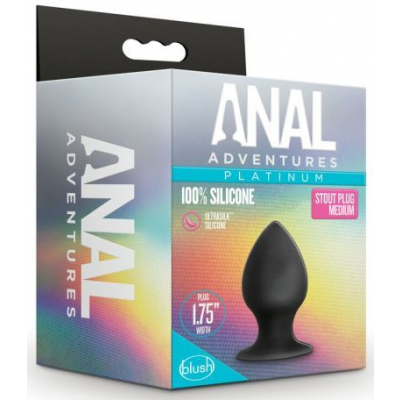 Medium Silicone Stout Butt Plug