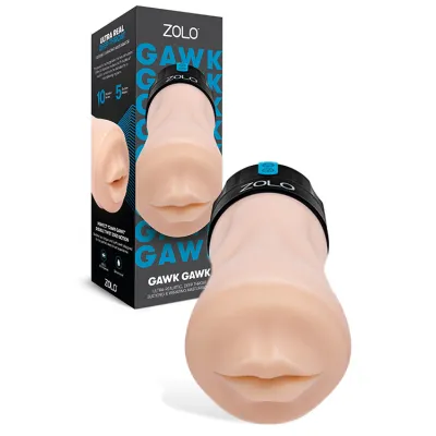 ZOLO Gawk Gawk 10 2 Deep Throat Blowjob Masturbator