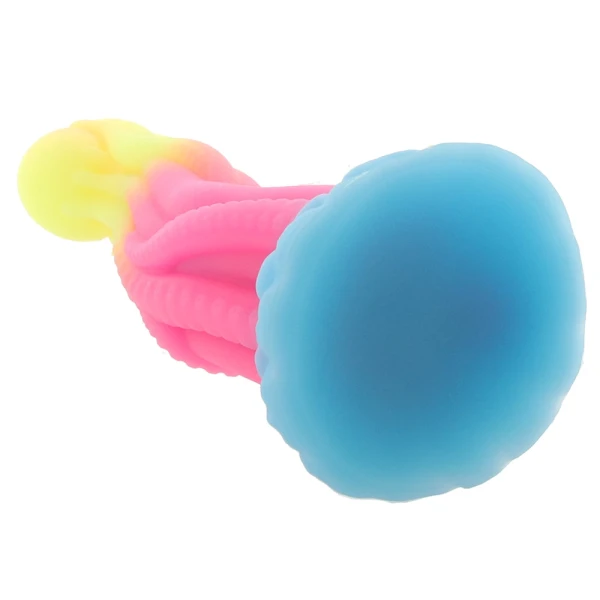 Creature Cocks - Tenta-Glow Glow-in-the-Dark Silicone Dildo