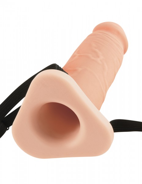 Fantasy X-tensions 8in. Silicone Hollow Ext Flesh