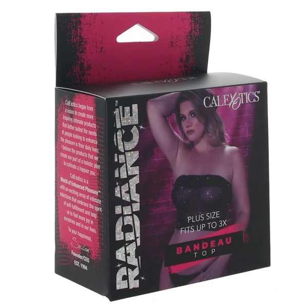 Radiance Bandeau Top - Plus Size