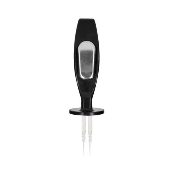 Shots Electroshock E-stim Hollow Butt Plug Black
