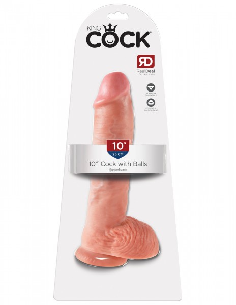 10" Cock + Balls