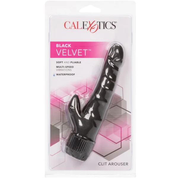 CalExotics Black Velvet Vibrating Clit Arouser