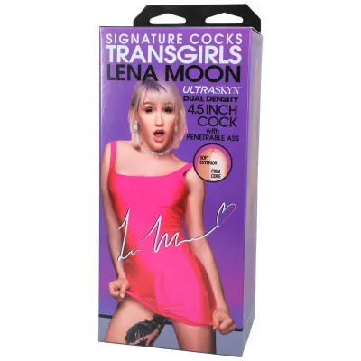 Signature Cock With Penetrable Ass Transgirls Lena Moon Vanilla
