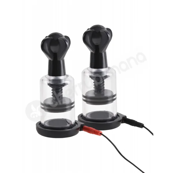 Fetish Fantasy Series Shock Therapy Electro Nipple Suckers