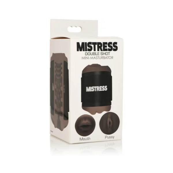 Sleeves: Mistress Mini Double Stroker Mouth & Pussy Dark