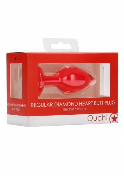 Diamond Heart Butt Plug
