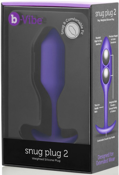 Snug Plug 2 Weighted Butt Plug