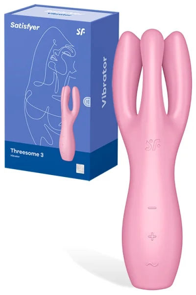 Satisfyer Threesome 3 Rechargeable Clitoral Vibrator