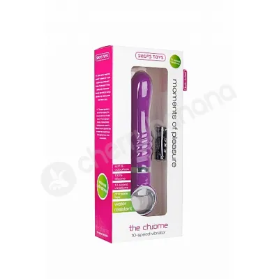 Shots Toys The Chrome Purple Vibrator