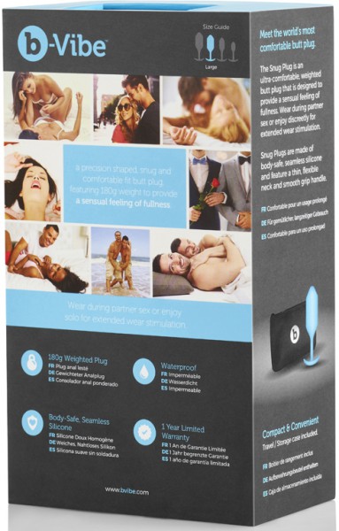 Snug Plug 3 Weighted Butt Plug