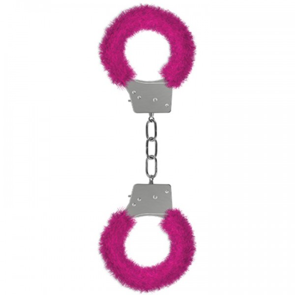 OUCH! Beginners Metal & Fur Handcuffs