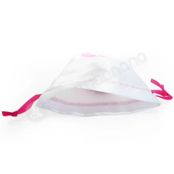 Cherry Banana Satin Storage Bag Large