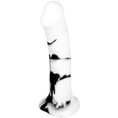 Mon Amour Love Sucks White Marble G Spot Dildo 6 4 or 7 7 Inch