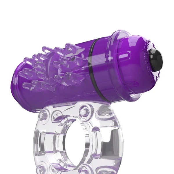 Screaming O 4T Double Wammy Vibrating Couples Cock Ring