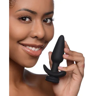 Interchangeable 10x Vibrating Small Silicone Anal Silicone Anal Plug With Remote