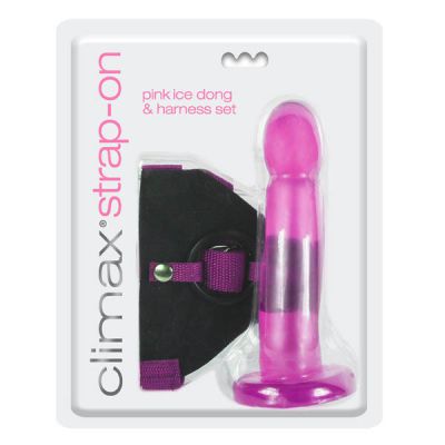 Pink Ice 7 Strap On Set