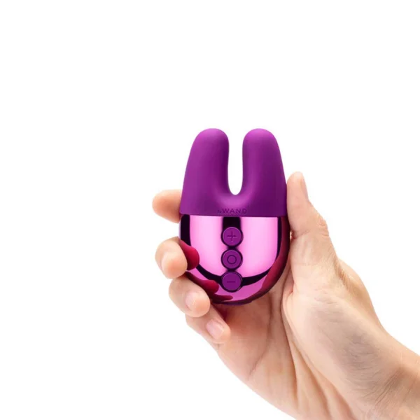 Le Wand Chrome Double Motor Vibrator - Rose Gold