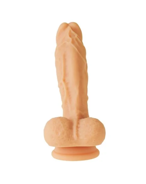 Nood 7 Inch Realskin Dildo - Flesh - 7 Inch