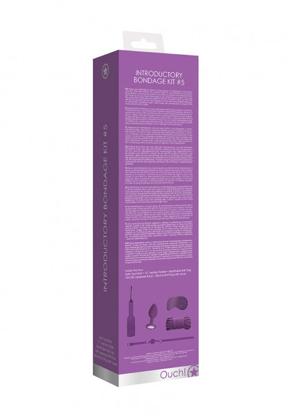 Introductory Bondage Kit #5 - Purple - BDSM Sex Toys