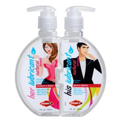 Frisky Him Her Lubricant 4 8oz each